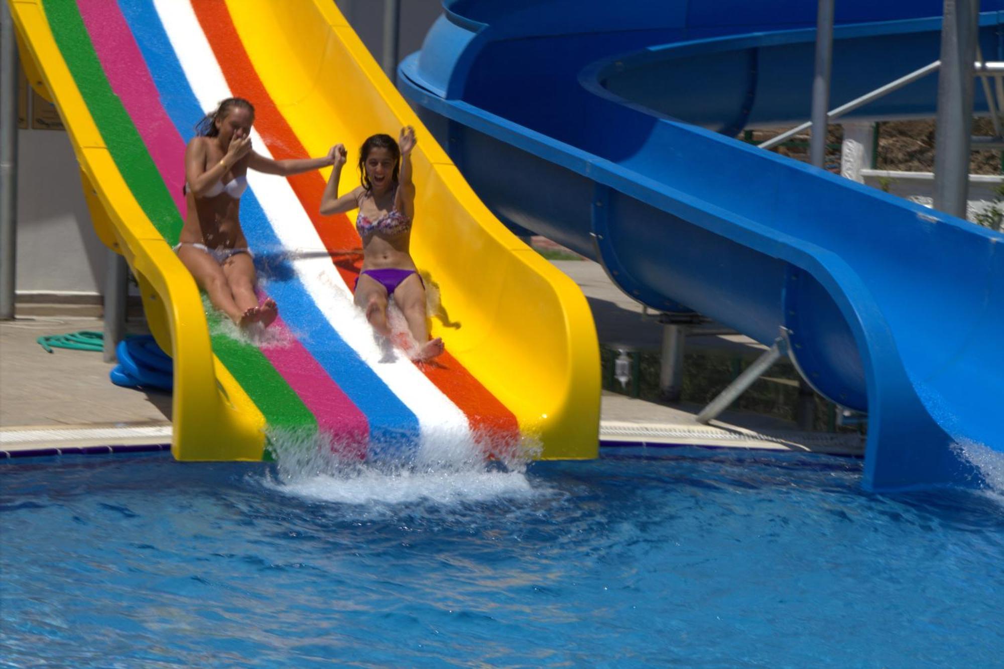 Miramor Hotel & Spa أنطاليا المظهر الخارجي الصورة Water slide